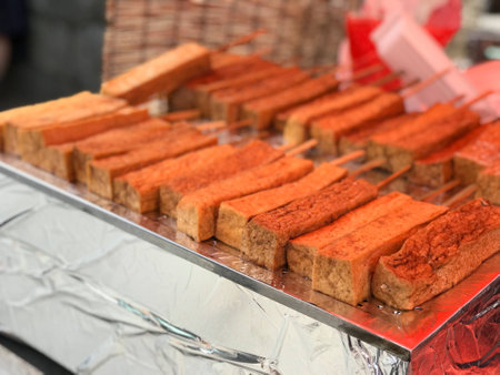 close up Japan street food, cuisine and travel concept