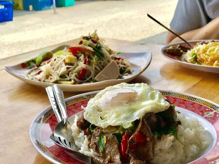 Papaya Salad with Salted Crab and Fermented Fish
