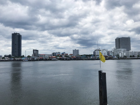 View of Chao Phraya River.の写真素材