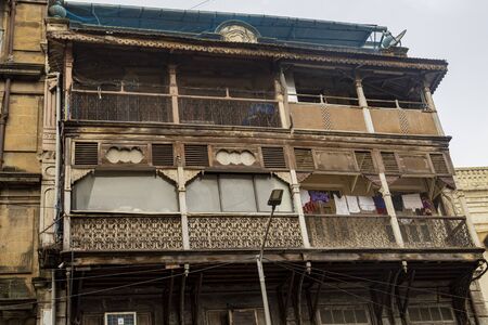 Mumbai, Maharashtra India August 12, 2019  building at Mumbai street at fort in Maharashtra India...