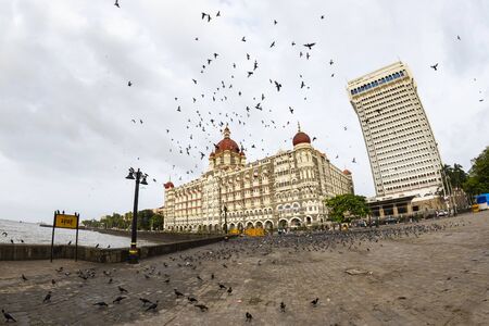 Mumbai ,Maharashtra India August 12 2019 The Taj Mahal Palace Hotel is a five star luxury hotel located near Gateway of India and is the flagship property of Taj Hotels, Resorts & Palaces  Mumbai, Maharashtra INDIA.のeditorial素材