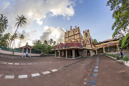Mumbai Maharashtra India September 3 2019  Frontview of St. James Church agashi Vasai Maharashtra...