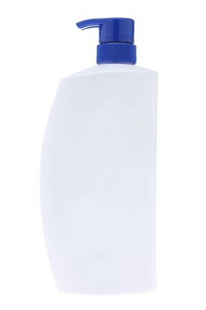Composition with plastic bottles of body care and beauty productsの写真素材