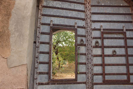 A close up of a stone building. High quality photo