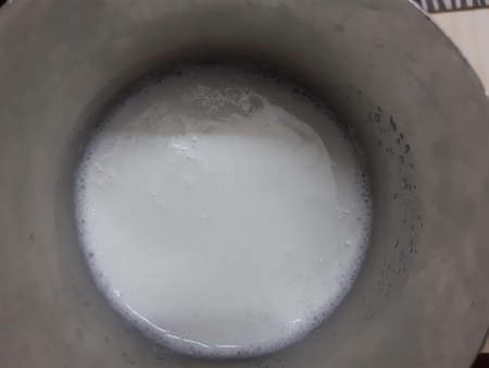A close up of a bowl. High quality photoの写真素材
