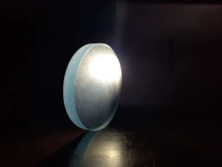A close up of a light. High quality photoの写真素材