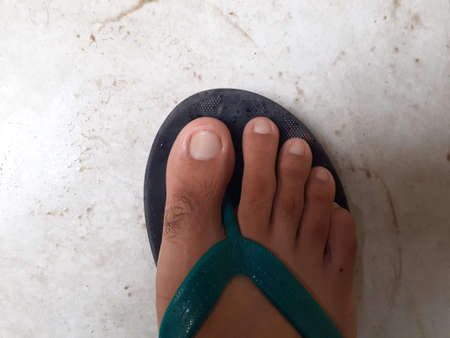 A close up of a feet . High quality photoの写真素材