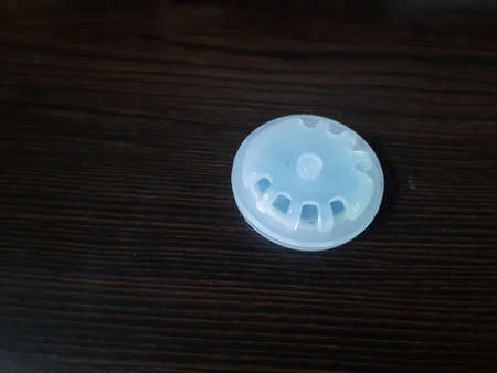 A close up of a mask filter. High quality photoの写真素材