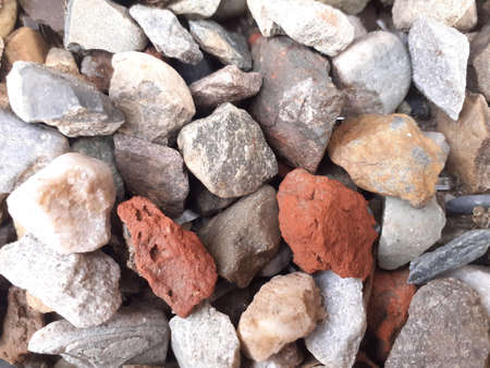 A pile of rocks. High quality photoの写真素材