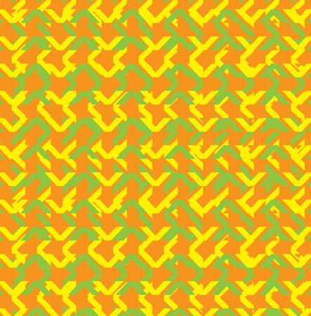 geometric pattern background.texture background for business brochure cover design.Design with yellow and greencolorの写真素材