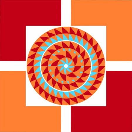 geometric pattern background.texture background for business brochure cover design. in red colorの写真素材