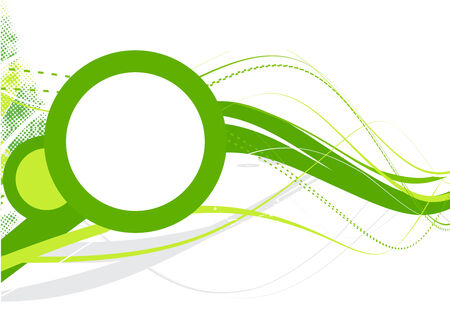 abstract halftone wave lines with sample text backgroundのイラスト素材