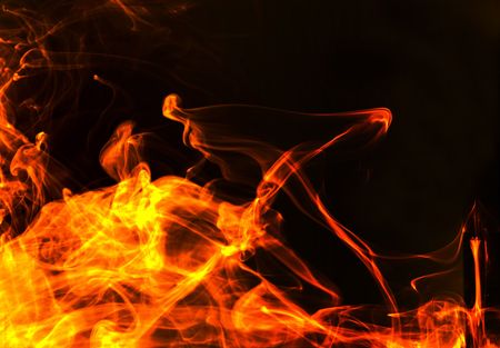 Mountain of Fireの写真素材