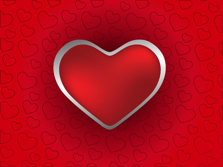 A Valentines Day design. Vector illustration.のイラスト素材