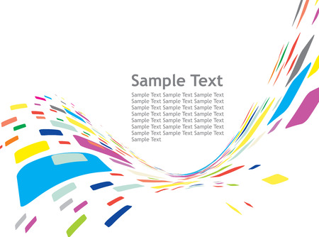 abstract mosaic vector composition for more background of this type please visit my galleryのイラスト素材