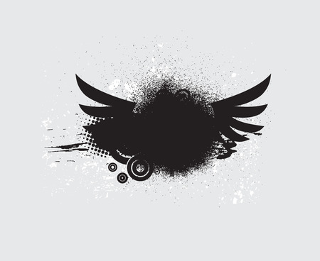 vector haltone retro drops-splash.This image is a vector illustrationのイラスト素材