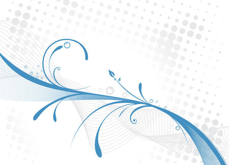 abstract floral background with place for your text.more background this type plz visite my galleryのイラスト素材
