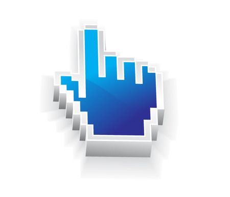3d vector hand mouse symbol
のイラスト素材