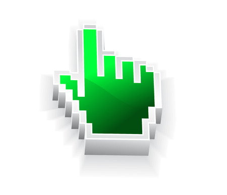 3d vector hand mouse symbol
のイラスト素材
