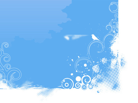 abstract grunge sample text banners with place for your text.のイラスト素材