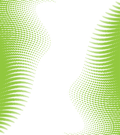 vector wave halftone with sample text backgroundのイラスト素材