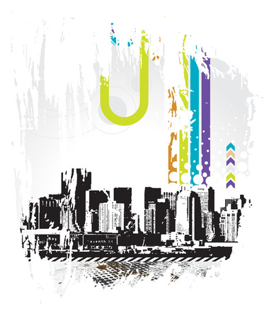 urban grunge city with sample text background

のイラスト素材