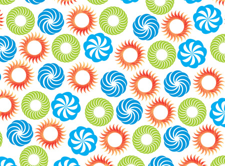 Seamless vector retro pattern background, vector illustration