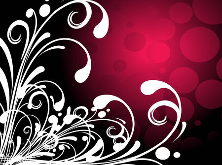 abstract floral background element for your design, vector illustrationのイラスト素材