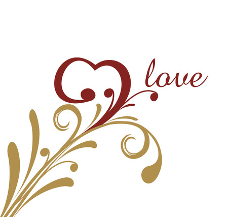 Abstract valentine's day card with space of your text, vector illustrationnのイラスト素材