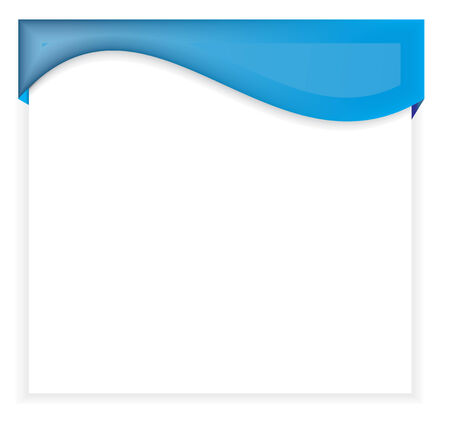 abstract corner header background with space of your text, illustrationのイラスト素材