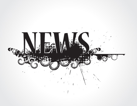 abstract grunge news icon its not trade mark newspaper. illustrationのイラスト素材