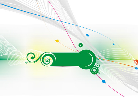  floral banner with white wave line background
のイラスト素材