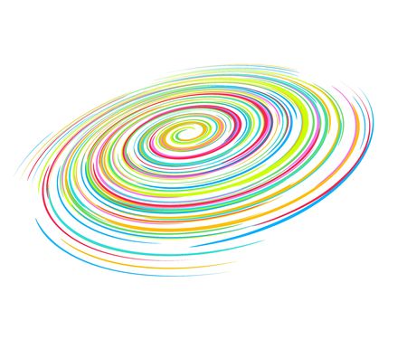 abstract rainbow wave line with space of your text, vector illustration, のイラスト素材