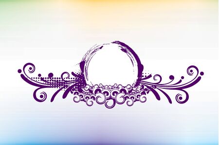 circle banners with place for your text. vector illustrationのイラスト素材