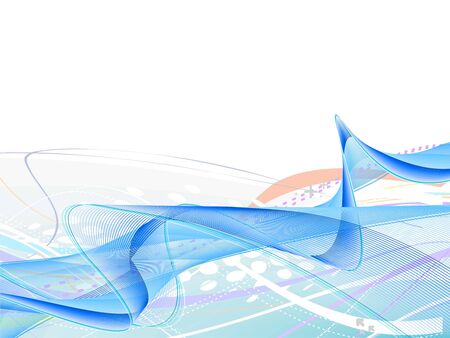 abstract wave lines background
のイラスト素材