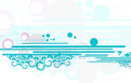 Fantastic abstract design with space of your text, vector illustration のイラスト素材