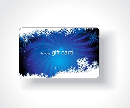 Beautiful gift card, vector illustration. のイラスト素材