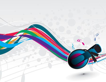 Music backgroundのイラスト素材