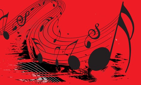 Music notes for design useのイラスト素材