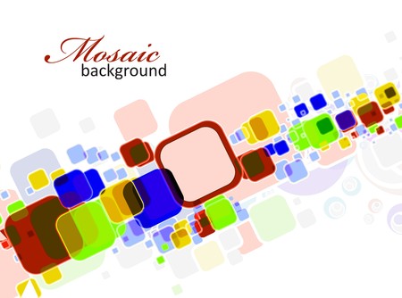 Abstract mosaic colorful backgroundのイラスト素材
