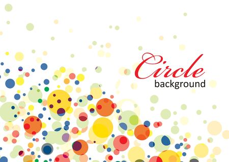 Colourful particleのイラスト素材