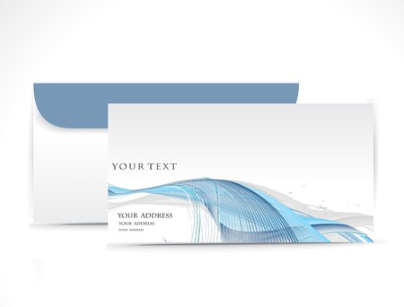 Paper envelope isolated on white background.のイラスト素材