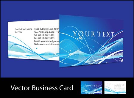 vector business card set , elements for design.のイラスト素材