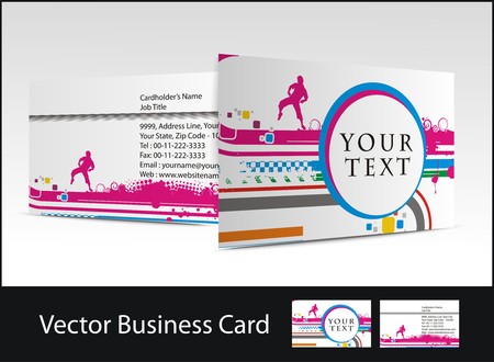  business card set , elements for design.のイラスト素材