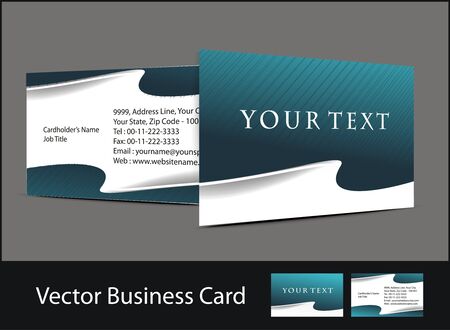 business card set , elements for design.のイラスト素材