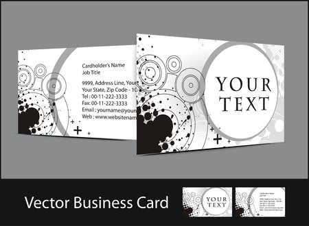 business card set , elements for design.のイラスト素材
