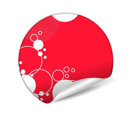 sale tag stickers with fresh design labels, illustration のイラスト素材