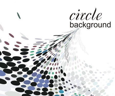 abstract halftone doted background のイラスト素材