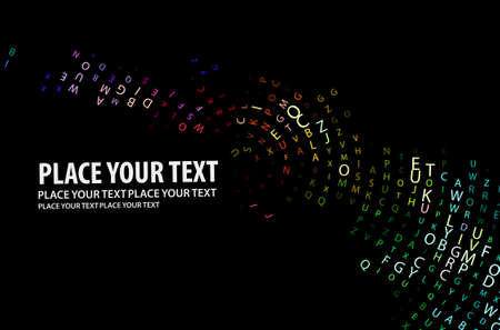 Digital program code, illustration. のイラスト素材