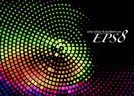 Abstract mosaic background,   illustration. のイラスト素材